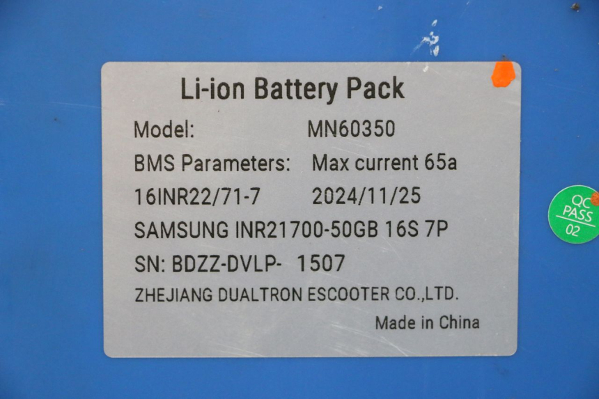 photo de BATTERIE DUALTRON VICTOR LIMITED 1