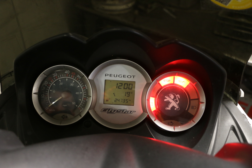 photo de TACHOMETER PEUGEOT CITYSTAR 50 (2013 - 2017)
