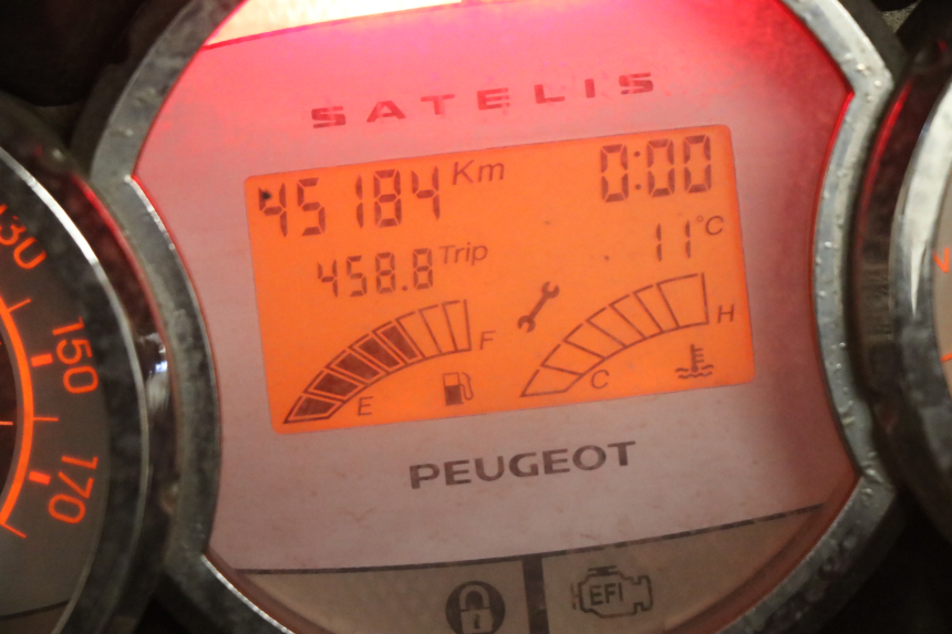 photo de TACHOMETER PEUGEOT SATELIS 125 (2006 - 2009)