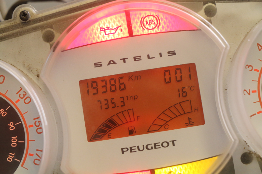 photo de TACHOMETER PEUGEOT SATELIS 125 (2010 - 2012)