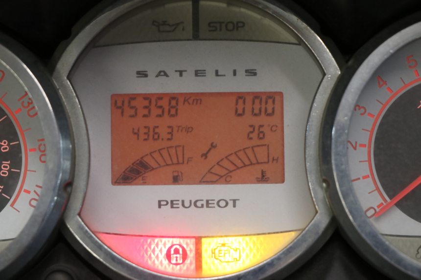 photo de TACHOMETER PEUGEOT SATELIS 125 (2006 - 2009)