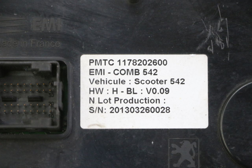 photo de TACHOMETER  PEUGEOT SATELIS 125 (2013 - 2018)