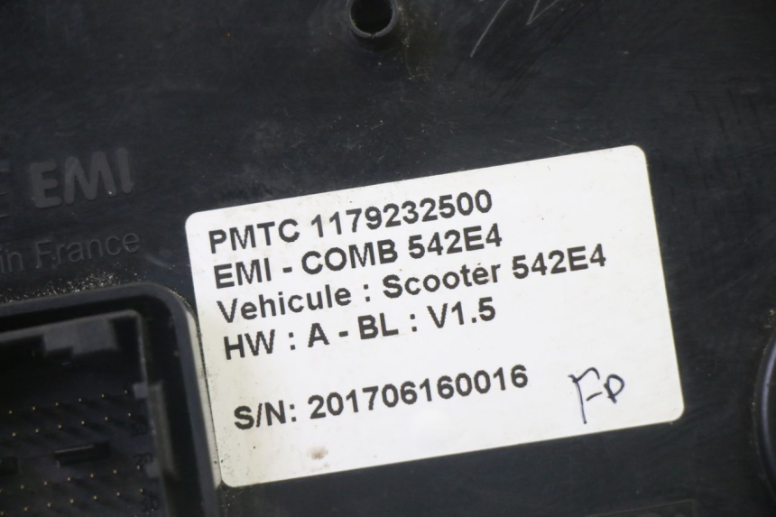 photo de TACHOMETER  PEUGEOT SATELIS 125 (2013 - 2018)