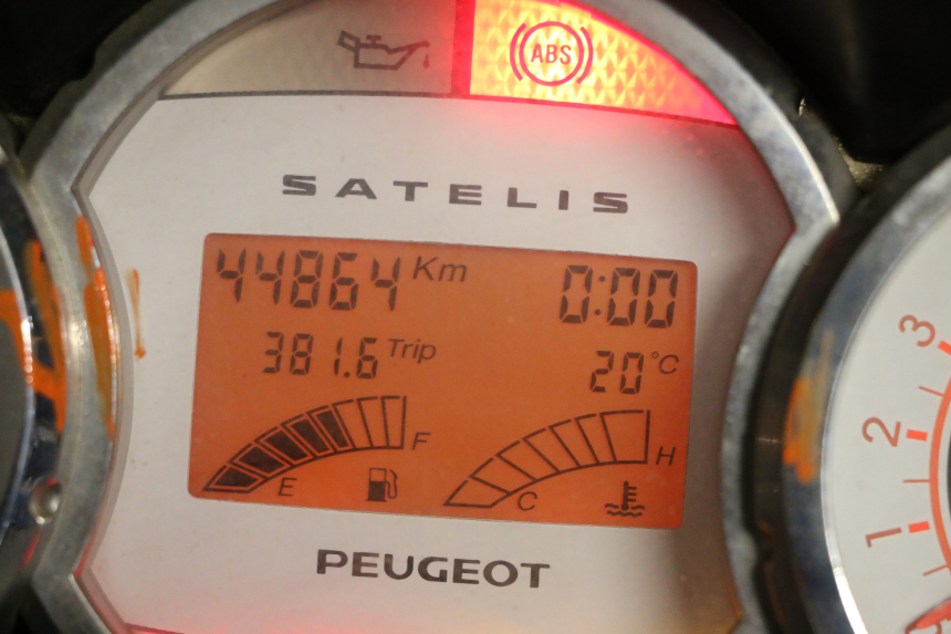 photo de TACHOMETER PEUGEOT SATELIS 125 (2006 - 2009)