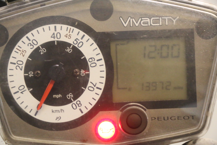 photo de TACHOMETER  PEUGEOT VIVACITY NEW 2T 50 (2008 - 2017)