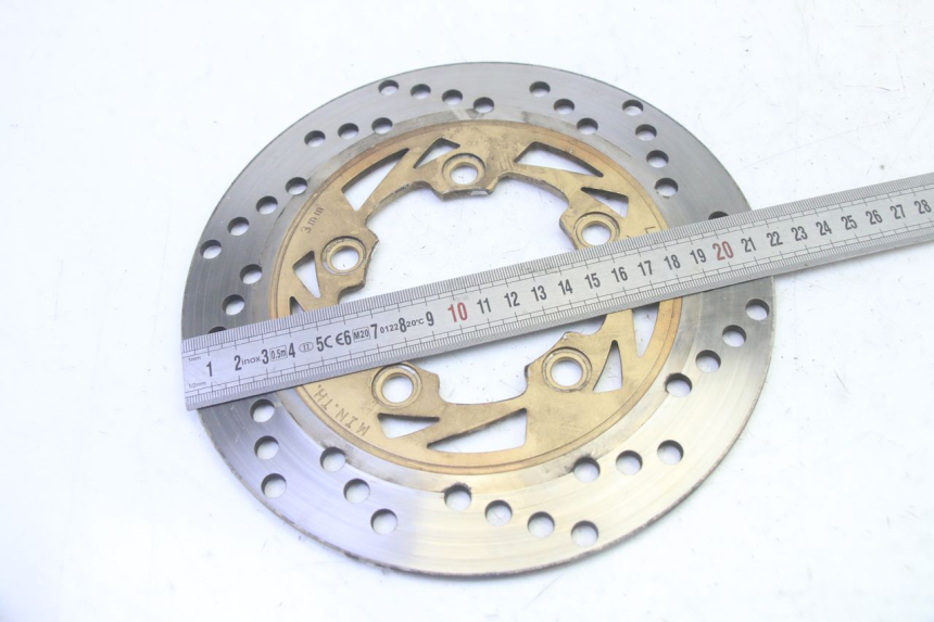 photo de HINTERER BREMSSCHEIBE DAELIM VJ ROADWIN FI 125 (2008 - 2017) - Zoom auf Gebrauchszustand
