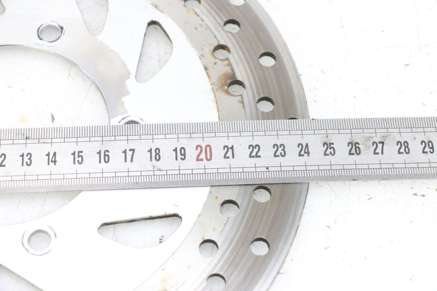 photo de BREMSSCHEIBE VORNE MBK FLAME X 125 (2007 - 2016) - Zoom auf Gebrauchszustand