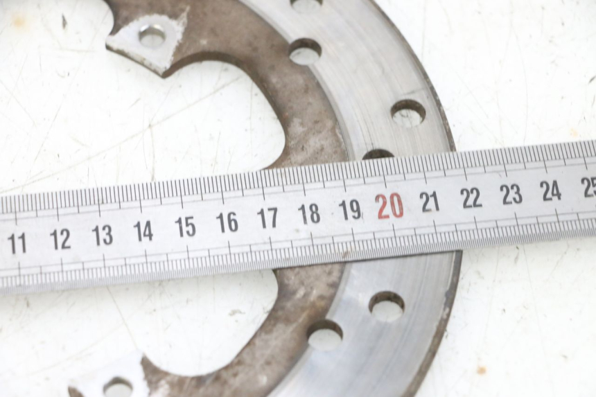 photo de VORDERE BREMSSCHEIBE PIAGGIO VESPA GTS SUPER IE 125 (2009 - 2016) - Zoom auf Gebrauchszustand