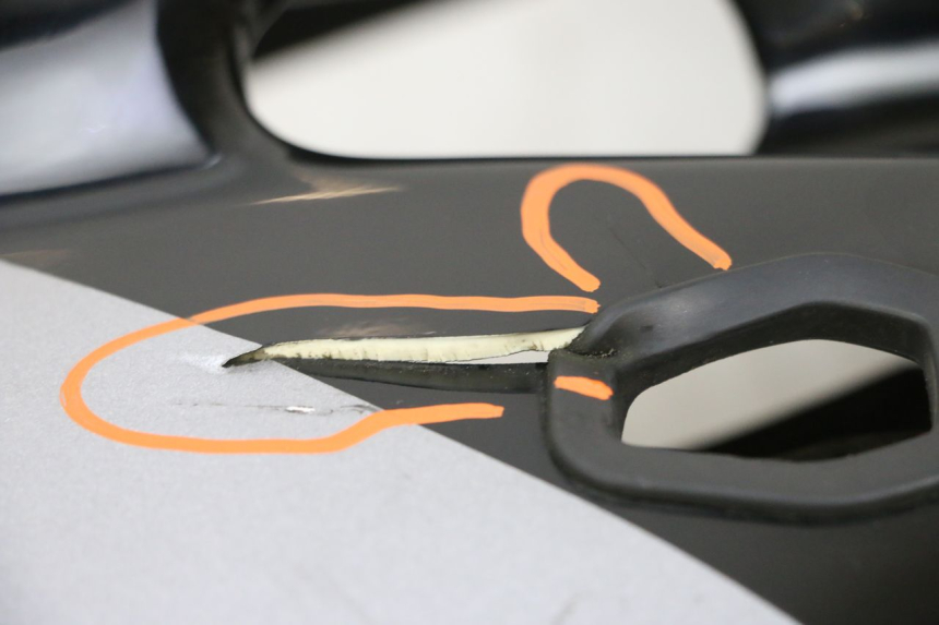 photo de FRONTVERKLEIDUNG RECHTS HONDA NSR R 125 (1994 - 2003) - Alternativer Blickwinkel