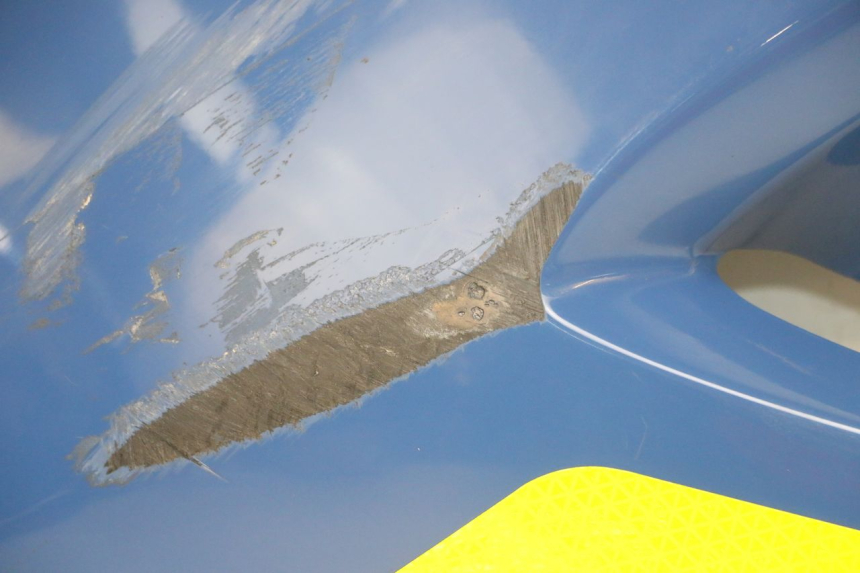 photo de VORDERER LINKER SEITENFLANSH YAMAHA TDM ABS 900 (2002 - 2014) - Kennzeichnungen und Originalreferenzen