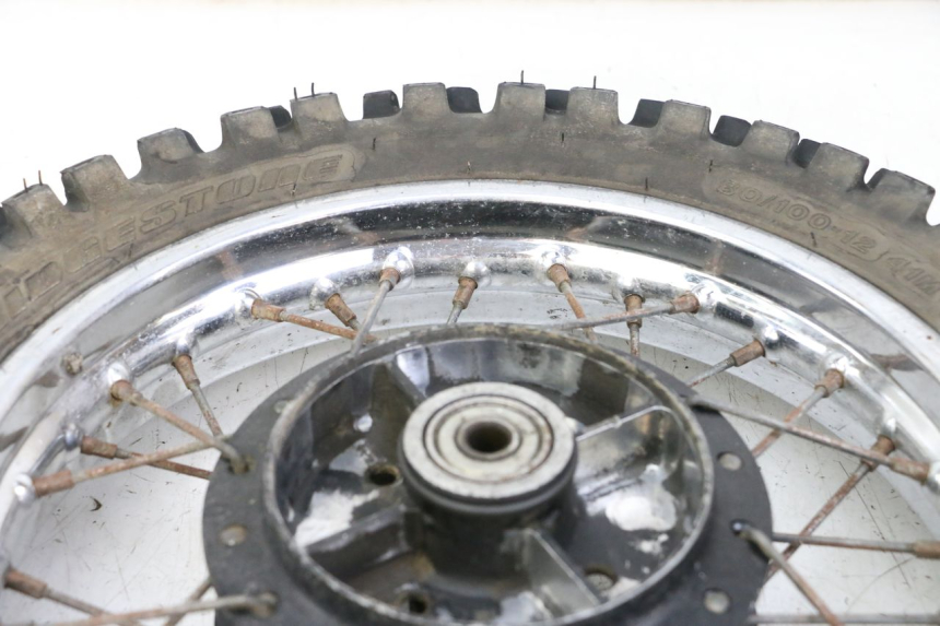 photo de HINTERRADFELGE UND REIFEN YAMAHA PW 80 (1983 - 2014)