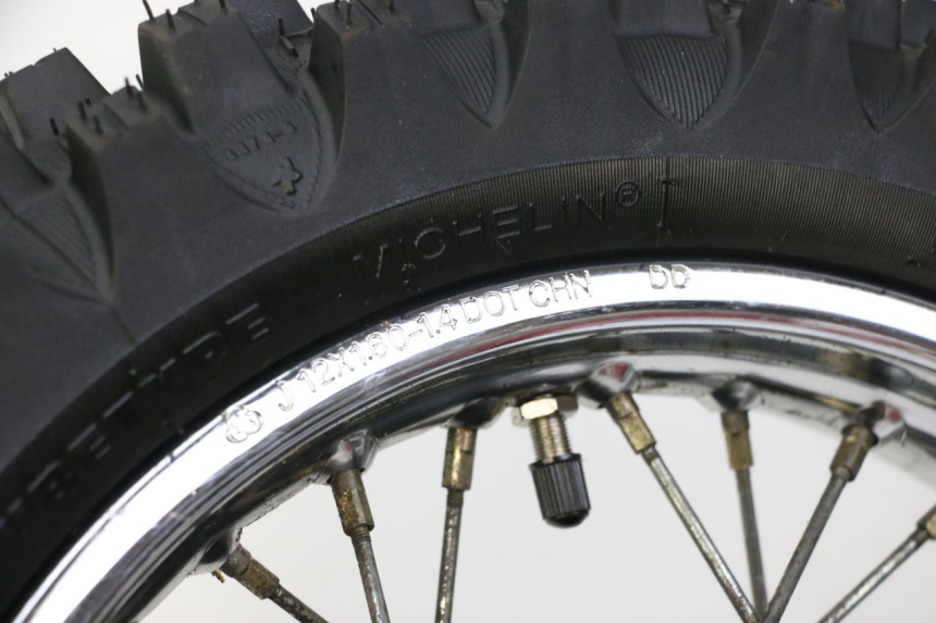photo de HINTERRADFELGE UND REIFEN YAMAHA PW 80 (1983 - 2014)