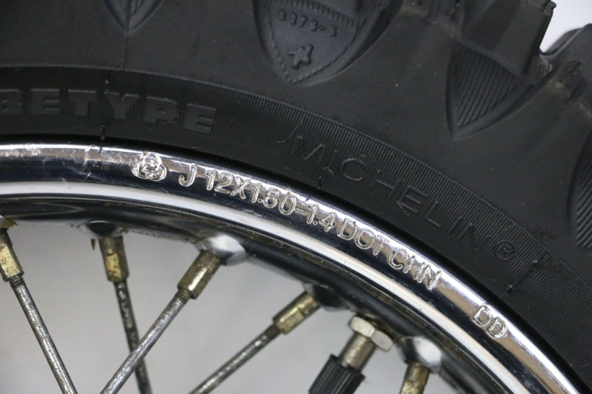 photo de HINTERRADFELGE UND REIFEN YAMAHA PW 80 (1983 - 2014)