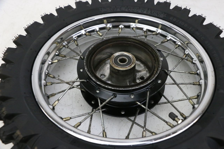 photo de HINTERRADFELGE UND REIFEN YAMAHA PW 80 (1983 - 2014)