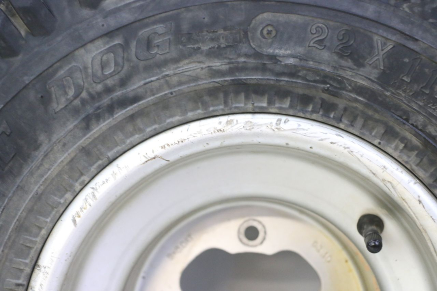 photo de HINTERRADFELGE UND REIFEN YAMAHA YFM R RAPTOR 250 (2008 - 2014)