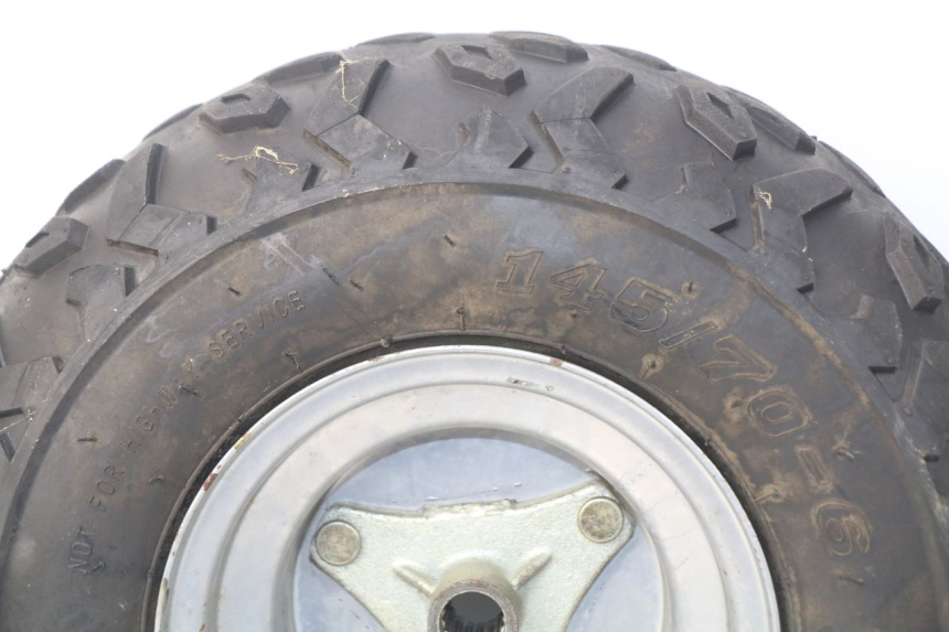 photo de HINTERRADFELGE CHINESE QUAD ATV ENFANT 125 - Oberflächenzustand und Material