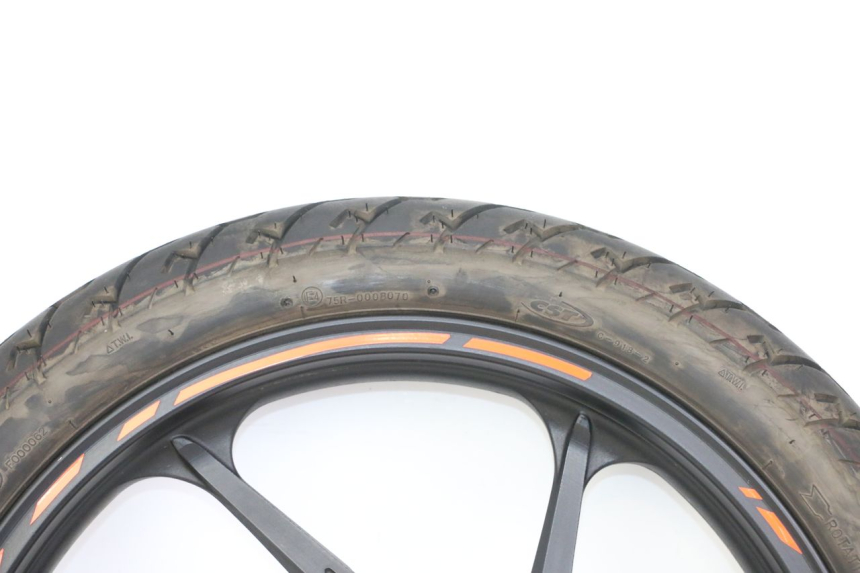 photo de VORDERRADFELGE UND REIFEN KIDEN KD125-G 125 (2018 - 2022)