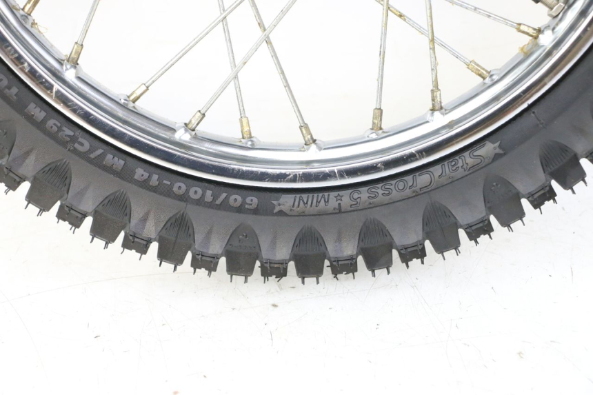 photo de VORDERRADFELGE UND REIFEN YAMAHA PW 80 (1983 - 2014)