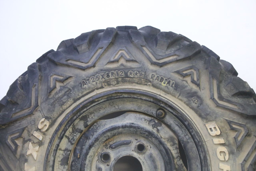 photo de VORDERRADFELGE UND REIFEN YAMAHA YFM GRIZZLY 550 (2008 - 2015)