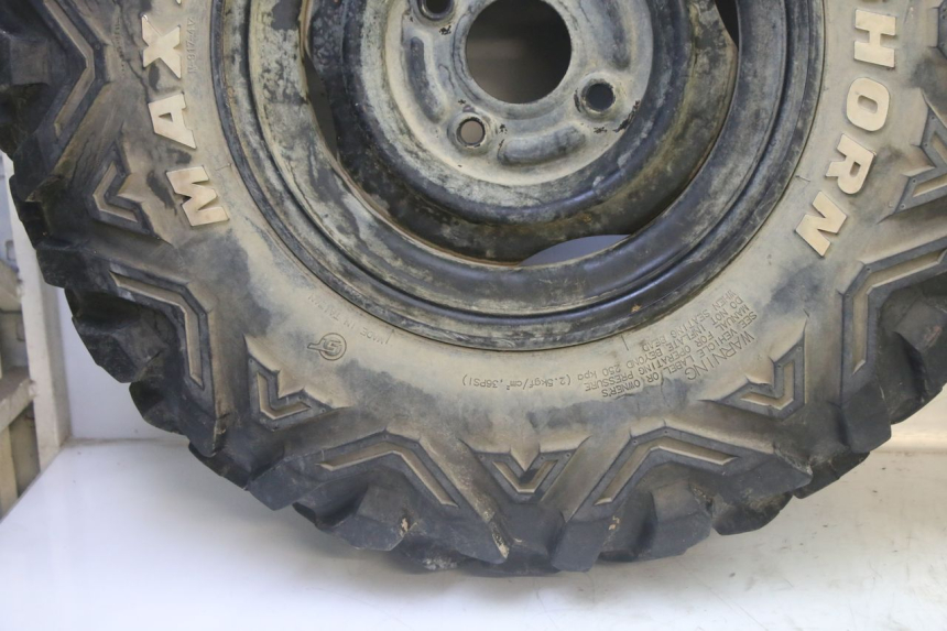 photo de VORDERRADFELGE UND REIFEN YAMAHA YFM GRIZZLY 550 (2008 - 2015)