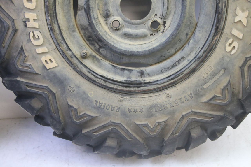 photo de VORDERRADFELGE UND REIFEN YAMAHA YFM GRIZZLY 550 (2008 - 2015)