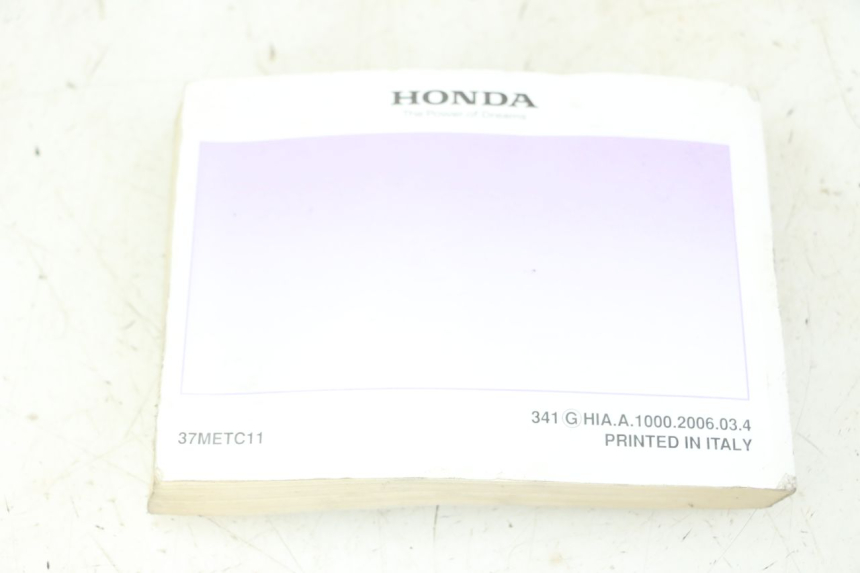 photo de BENUTZERHANDBUCH HONDA CBF 500 (2004 - 2007)
