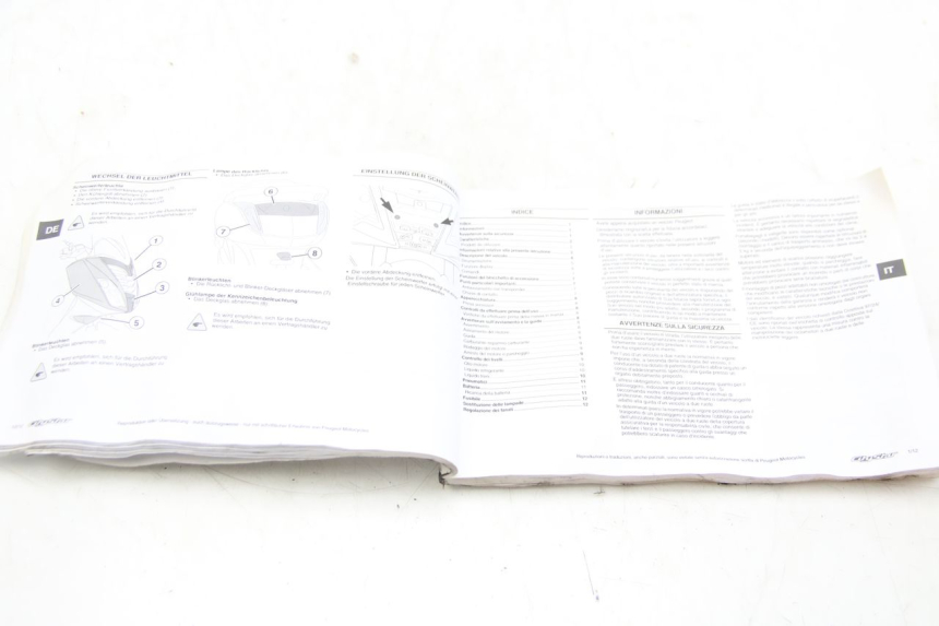 photo de BENUTZERHANDBUCH PEUGEOT CITYSTAR 125 (2011 - 2017)