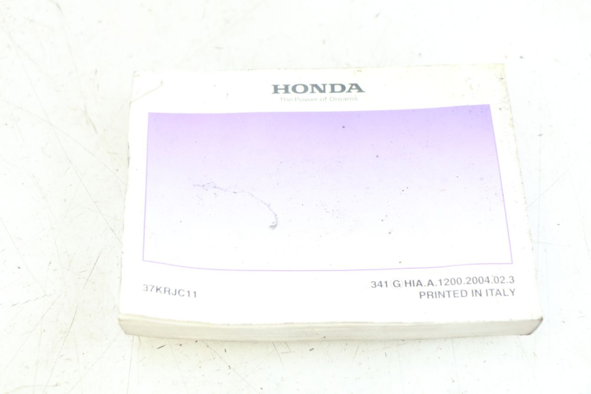 photo de BENUTZERHANDBUCH HONDA FES PANTHEON 125 (2003 - 2007)