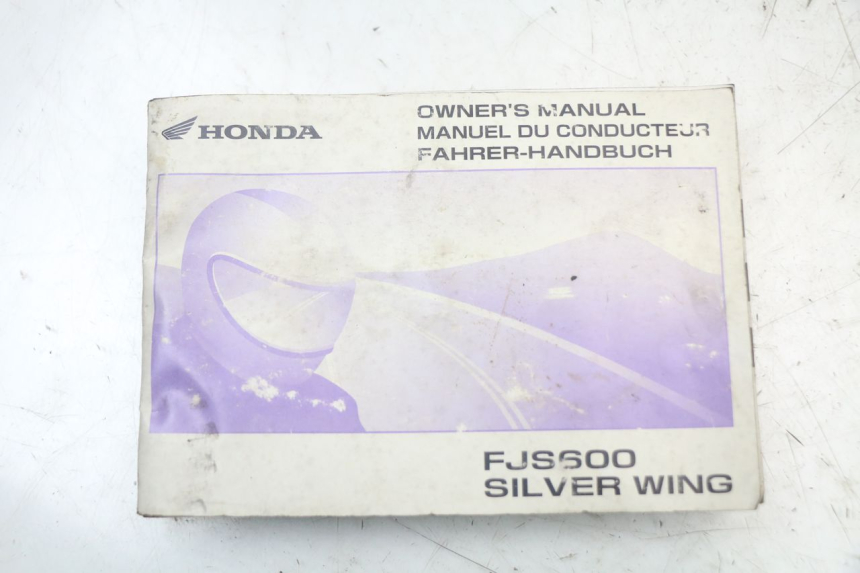 photo de BENUTZERHANDBUCH HONDA FJS SILVERWING SILVER WING 600 (2001 - 2010)