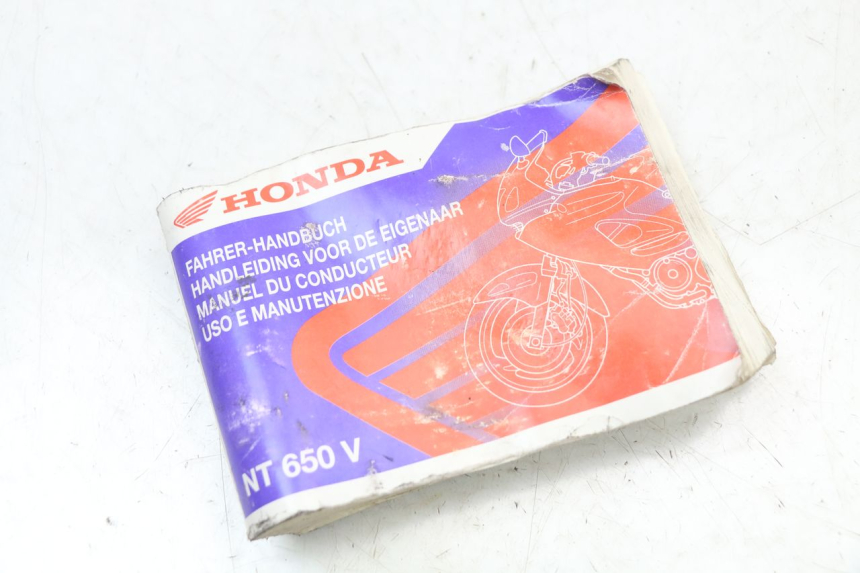 photo de BENUTZERHANDBUCH HONDA NTV DEAUVILLE 650 (1998 - 2001)