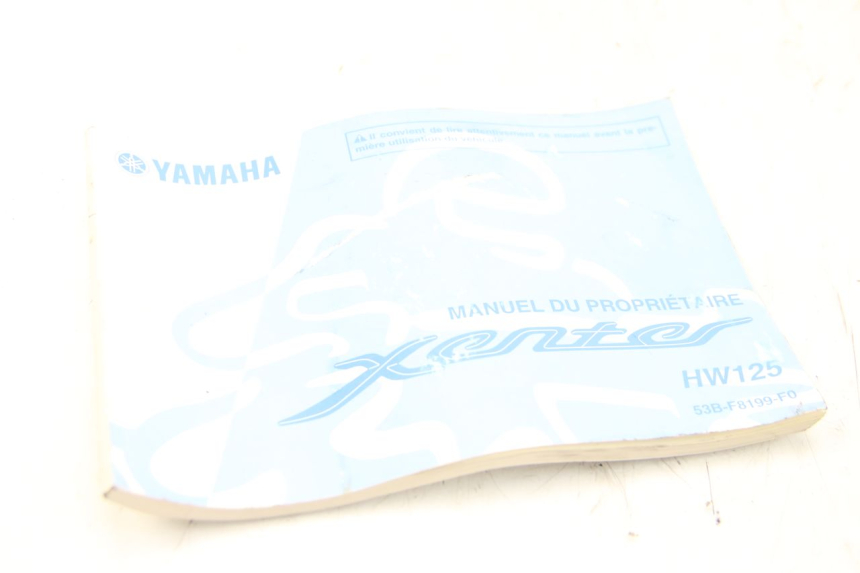 photo de BENUTZERHANDBUCH YAMAHA HW XENTER 125 (2011 - 2017)