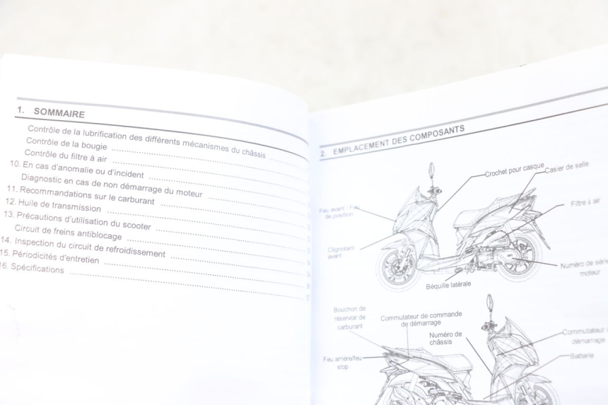 photo de BENUTZERHANDBUCH SYM JET 14 4T 50 (2018 - 2022)