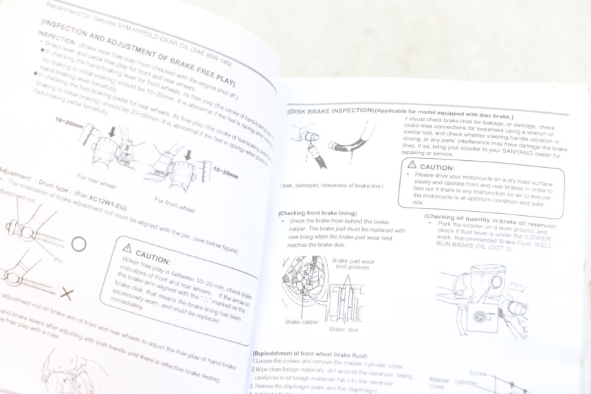 photo de BENUTZERHANDBUCH SYM JET 14 4T 50 (2018 - 2022)
