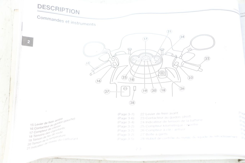 photo de BENUTZERHANDBUCH YAMAHA YP MAJESTY 125 (2002 - 2006)