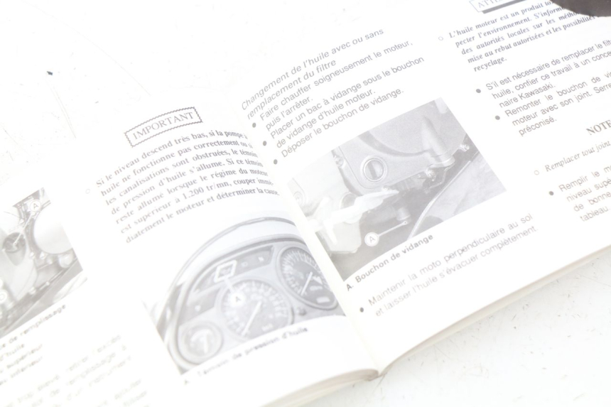photo de BENUTZERHANDBUCH KAWASAKI ZZR 600 (1995 - 2004)