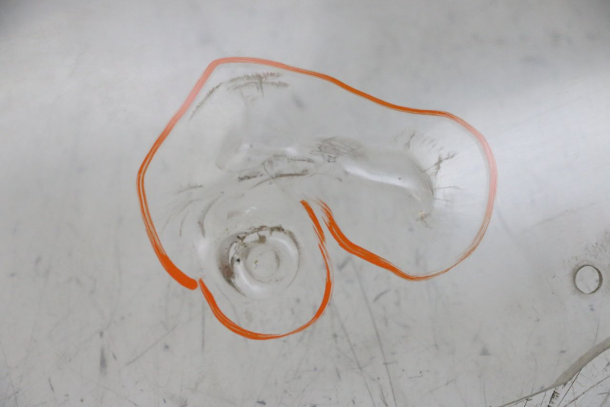 photo de WINDSCHUTZSCHEIBE KAWASAKI GPZ RX 1000 (1986 - 1988) - Hochauflösende Nahaufnahme