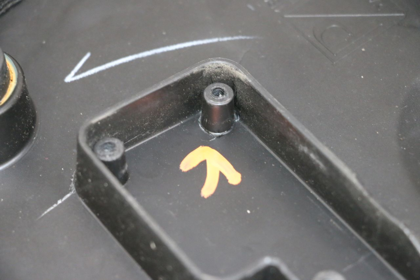 photo de SELLE PIAGGIO NEW TYPHOON 50 (2018 - 2021) - Fokus auf die Struktur