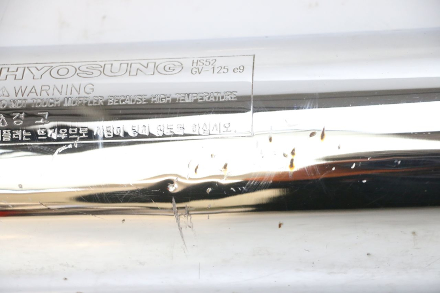 photo de SCHALLDÄMPFER HYOSUNG GV AQUILA 125 (2000 - 2004)